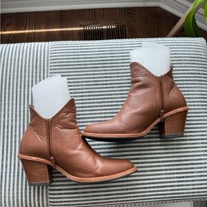 Poppy Barley 2.5 ankle boot in Toffee